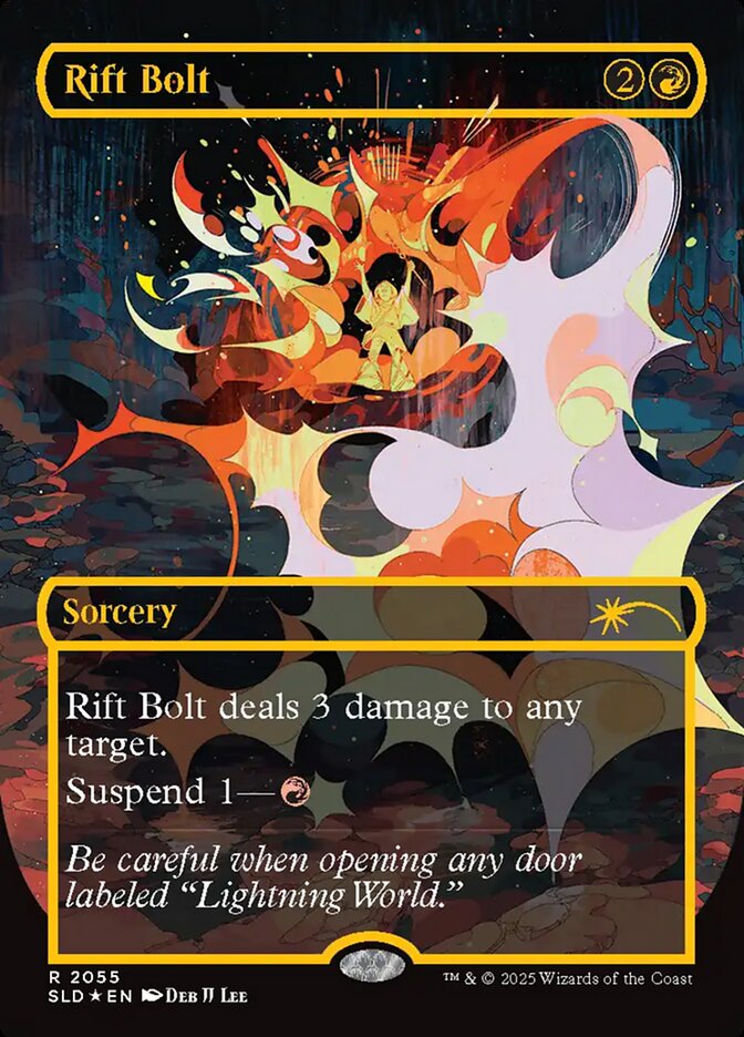 Rift Bolt (2055) - Secret Lair Drop (SLD)