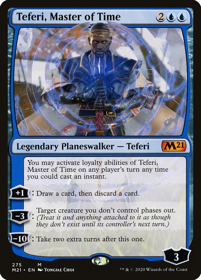 Teferi, Master of Time (275) - Core Set 2021 (M21)