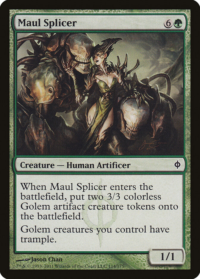 Maul Splicer (114) - New Phyrexia (NPH)