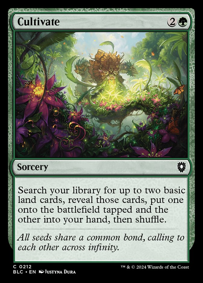 Cultivate (212) - Bloomburrow Commander (BLC)
