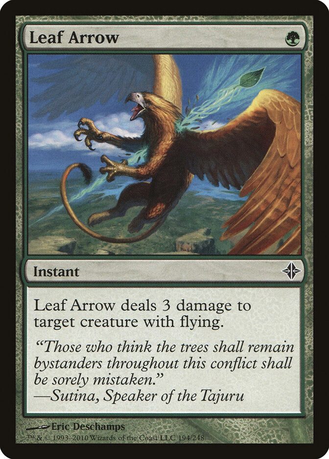 Leaf Arrow (194) - Rise of the Eldrazi (ROE)