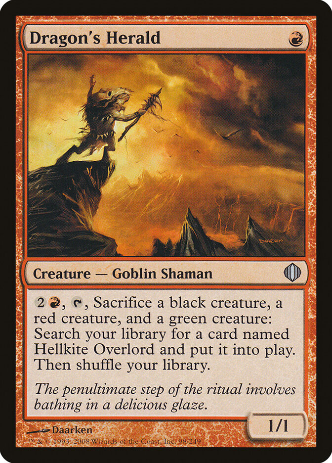 Dragon's Herald (98) - Shards of Alara (ALA)