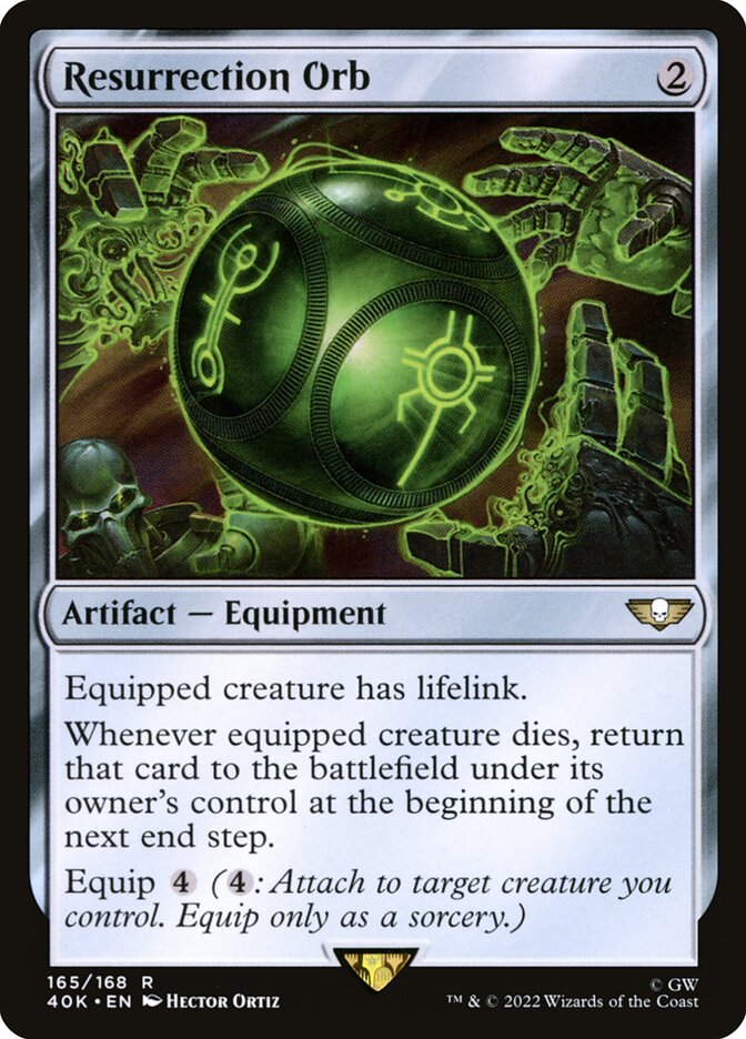 Resurrection Orb (165) - Warhammer 40,000 Commander (40K)