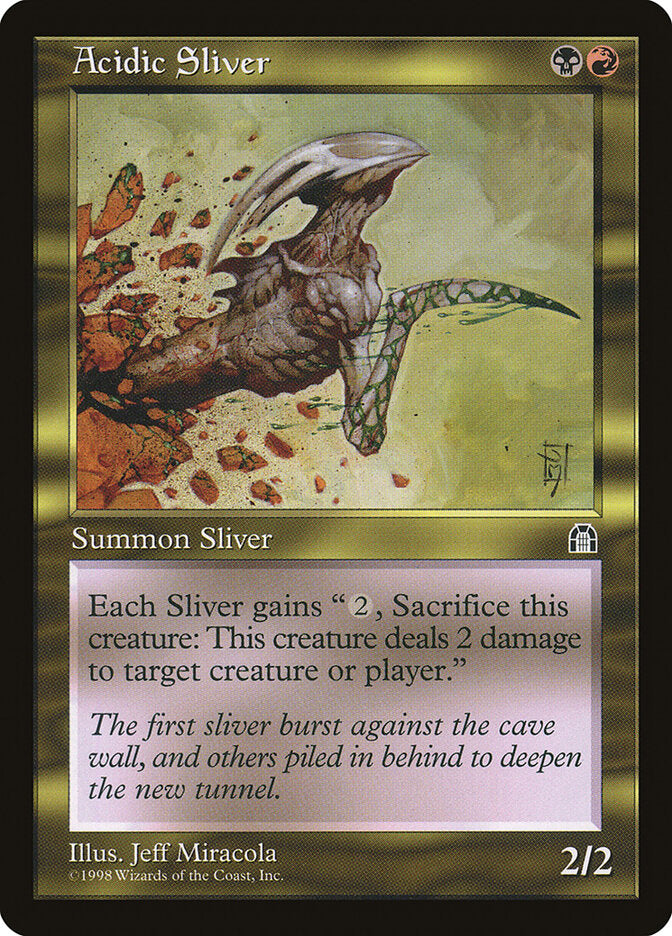 Acidic Sliver (126) - Stronghold (STH)