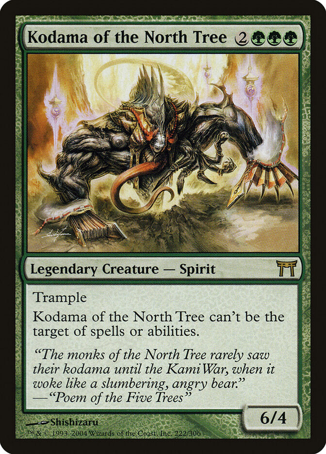 Kodama of the North Tree (222) - Champions of Kamigawa (CHK)