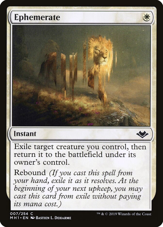 Ephemerate (7) - Modern Horizons (MH1)