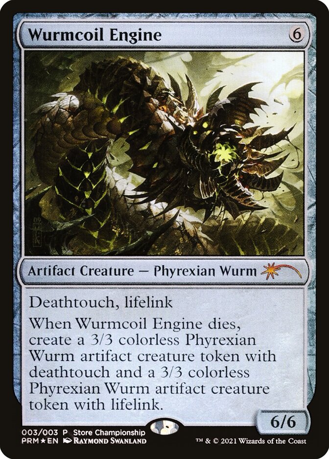Wurmcoil Engine (3) - Wizards Play Network 2021 (PW21)