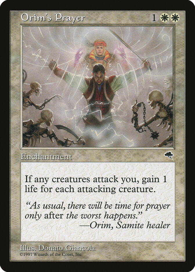 Orim's Prayer (32) - Tempest (TMP)