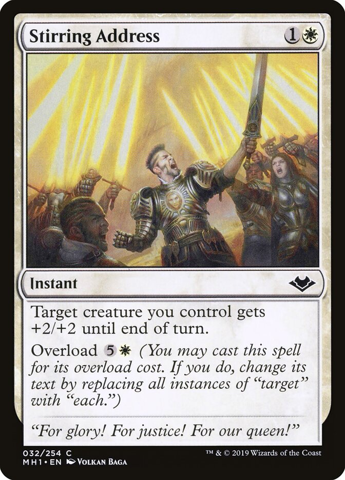 Stirring Address (32) - Modern Horizons (MH1)