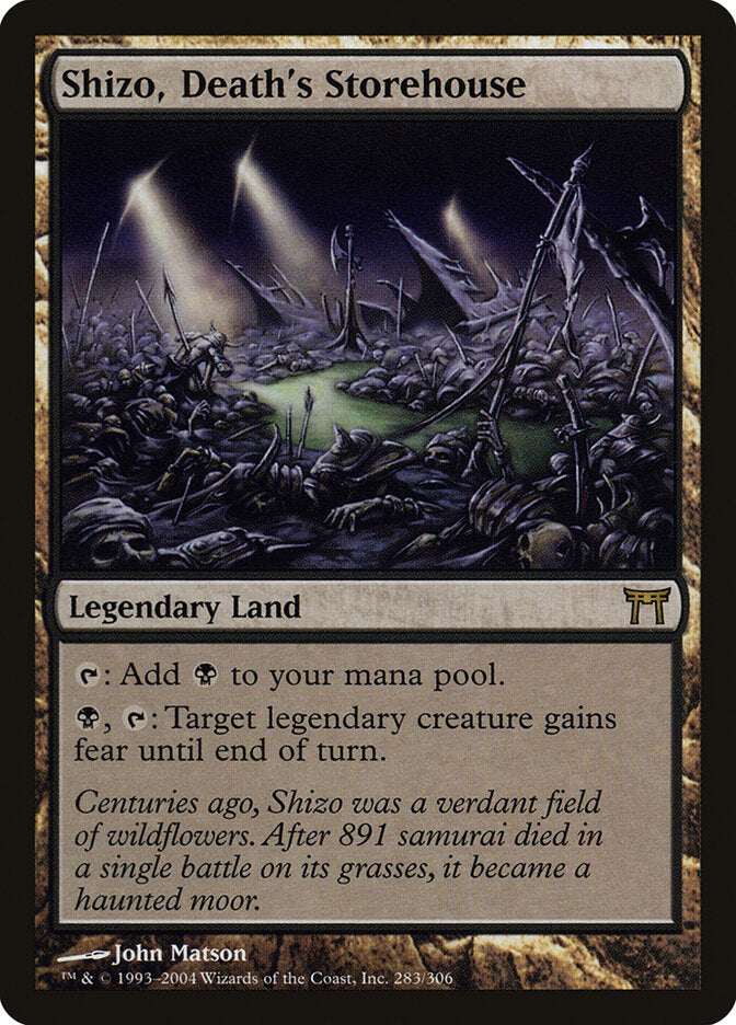 Shizo, Death's Storehouse (283) - Champions of Kamigawa (CHK)