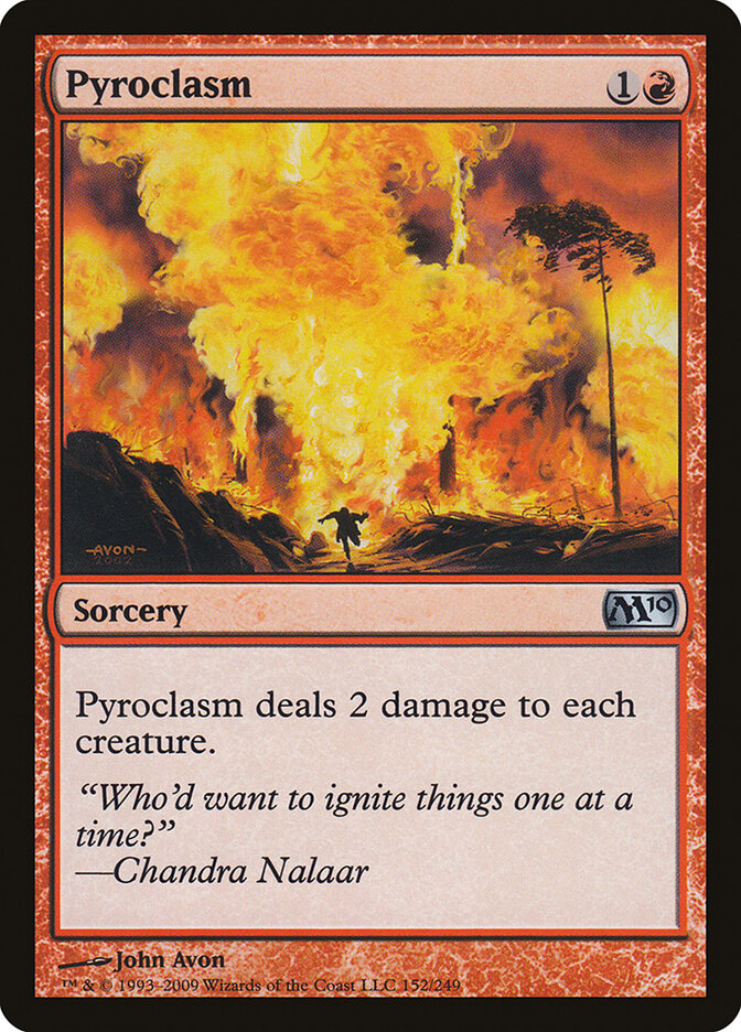 Pyroclasm (152) - Magic 2010 (M10)