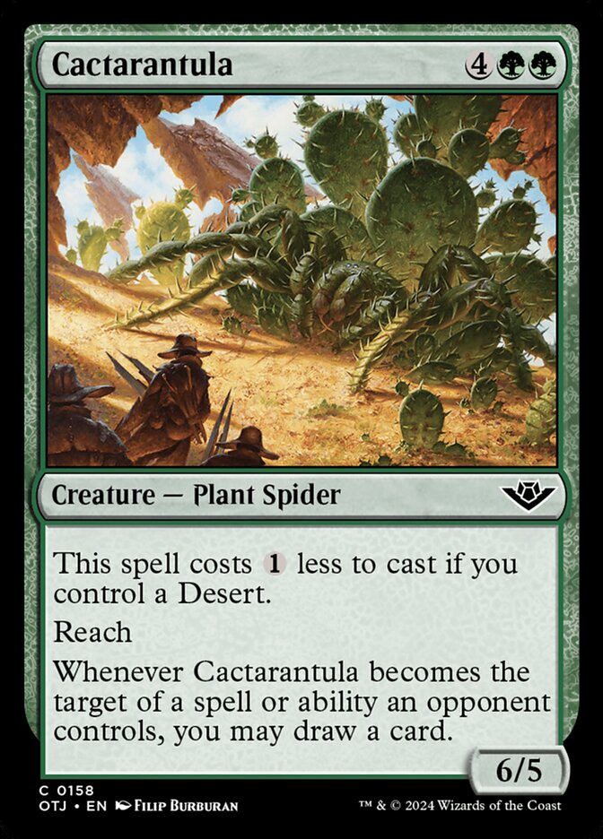 Cactarantula (158) - Outlaws of Thunder Junction (OTJ)