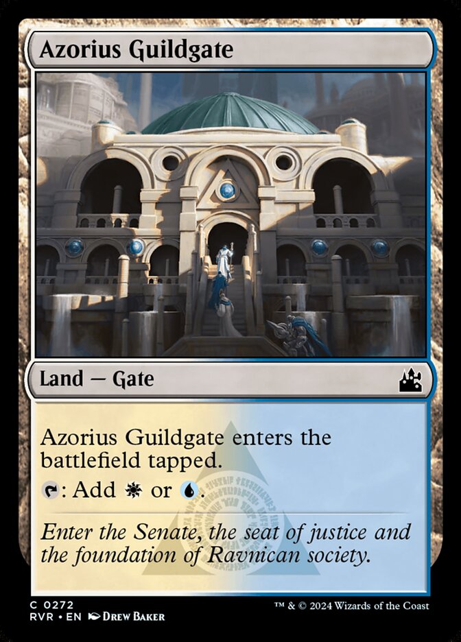 Azorius Guildgate (272) - Ravnica Remastered (RVR)