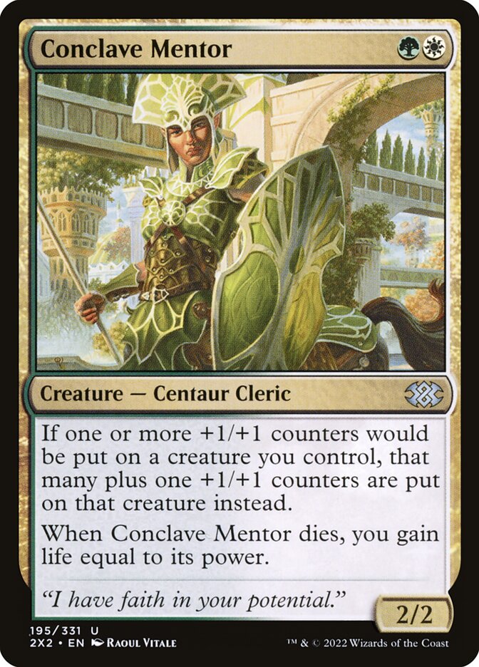 Conclave Mentor (195) - Double Masters 2022 (2X2)