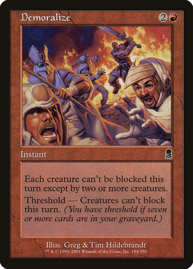 Demoralize (184) - Odyssey (ODY)