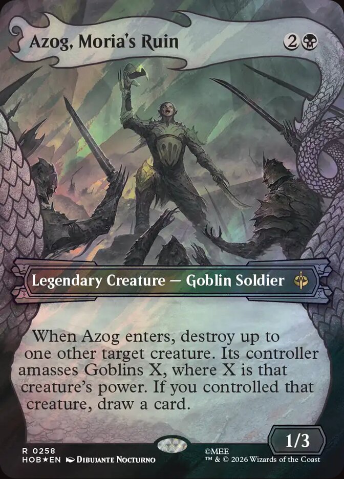 Azog, Moria's Ruin (258) - The Hobbit (HOB)