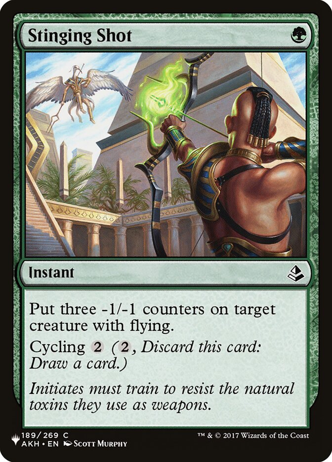 Stinging Shot (AKH-189) - The List (PLST)