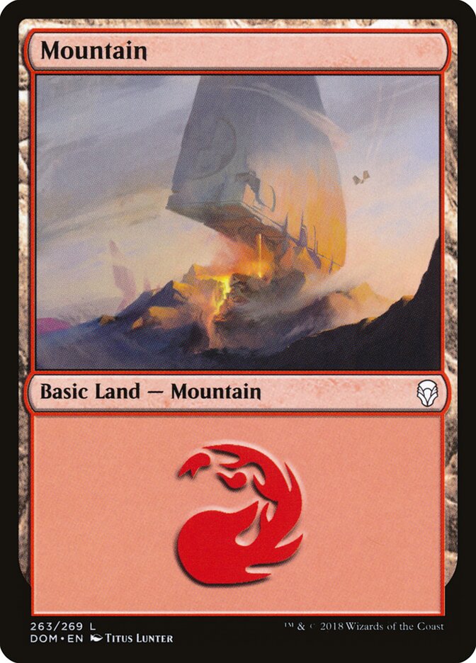 Mountain (263) - Dominaria (DOM)