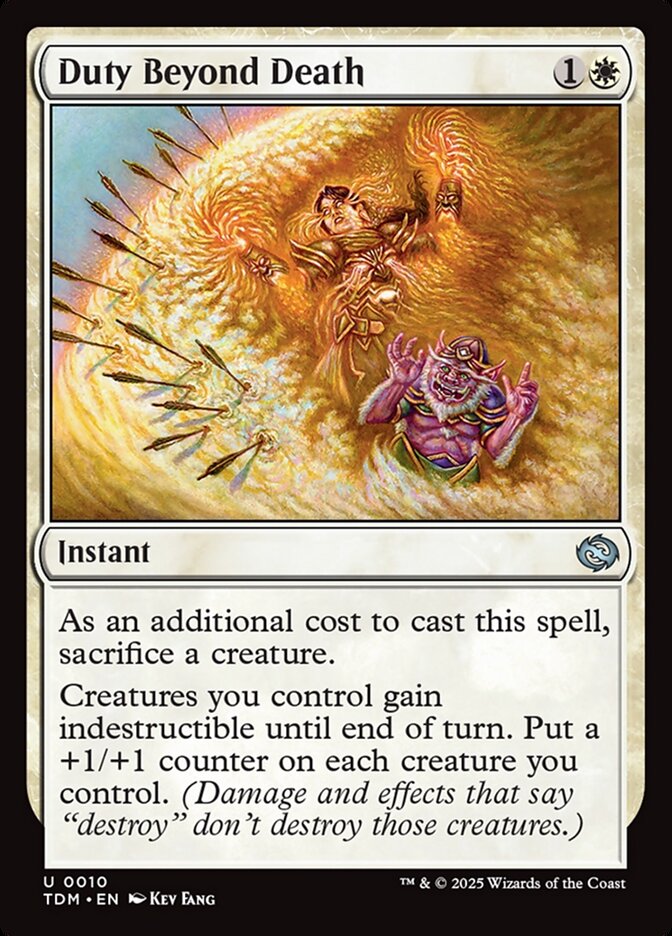 Duty Beyond Death (10) - Tarkir: Dragonstorm (TDM)