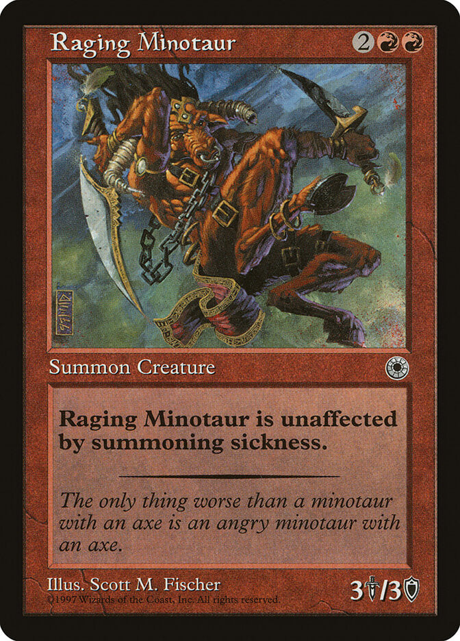 Raging Minotaur (146) - Portal (POR)
