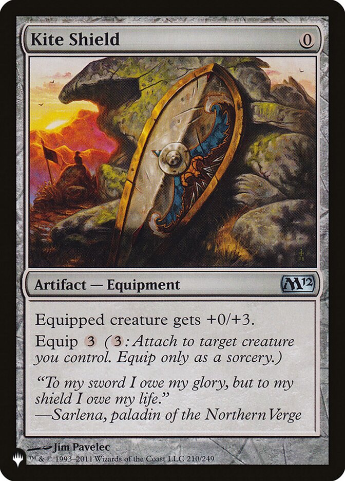 Kite Shield (M12-210) - The List (PLST)