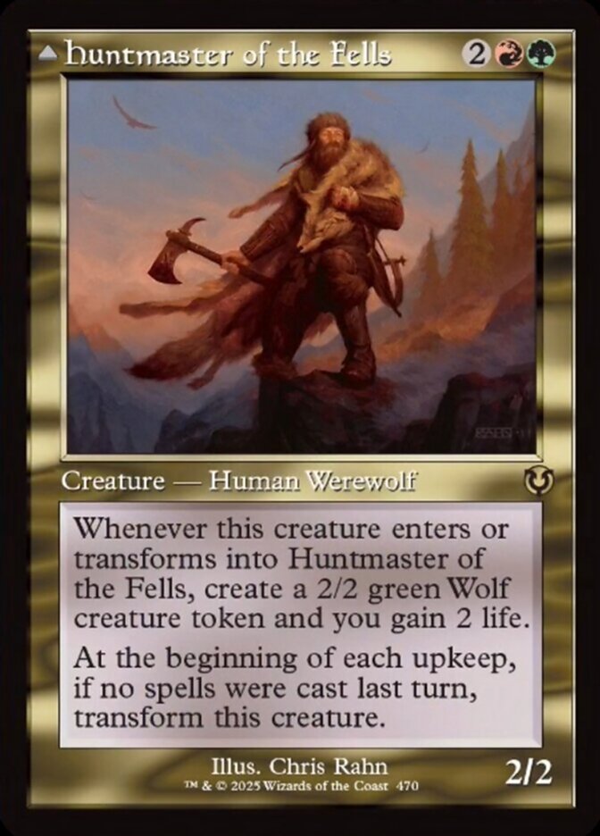 Huntmaster of the Fells // Ravager of the Fells (470) - Innistrad Remastered (INR)