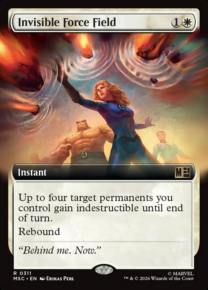 Invisible Force Field (311) - Marvel Super Heroes Commander (MSC)