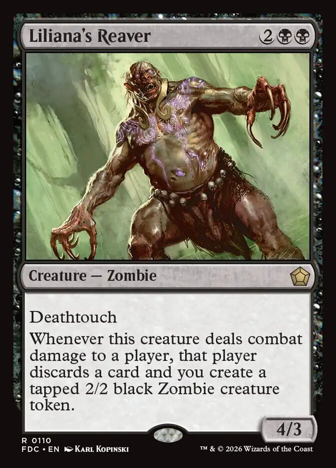 Liliana's Reaver (110) - Foundations Commander (FDC)