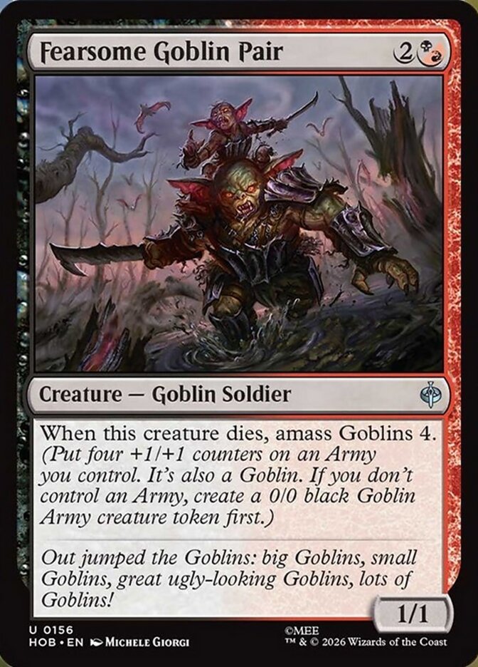 Fearsome Goblin Pair (156) - The Hobbit (HOB)