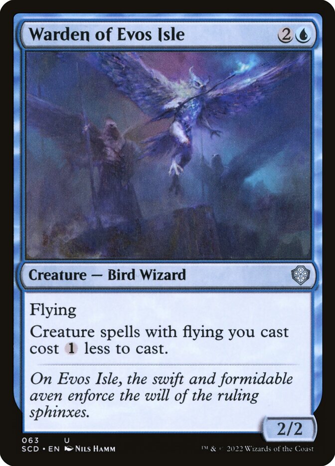 Warden of Evos Isle (63) - Starter Commander Decks (SCD)