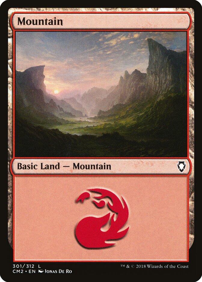 Mountain (301) - Commander Anthology Volume II (CM2)