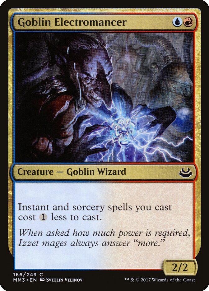 Goblin Electromancer (166) - Modern Masters 2017 (MM3)