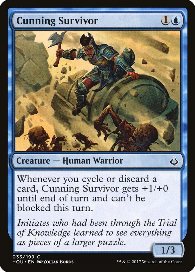 Cunning Survivor (33) - Hour of Devastation (HOU)