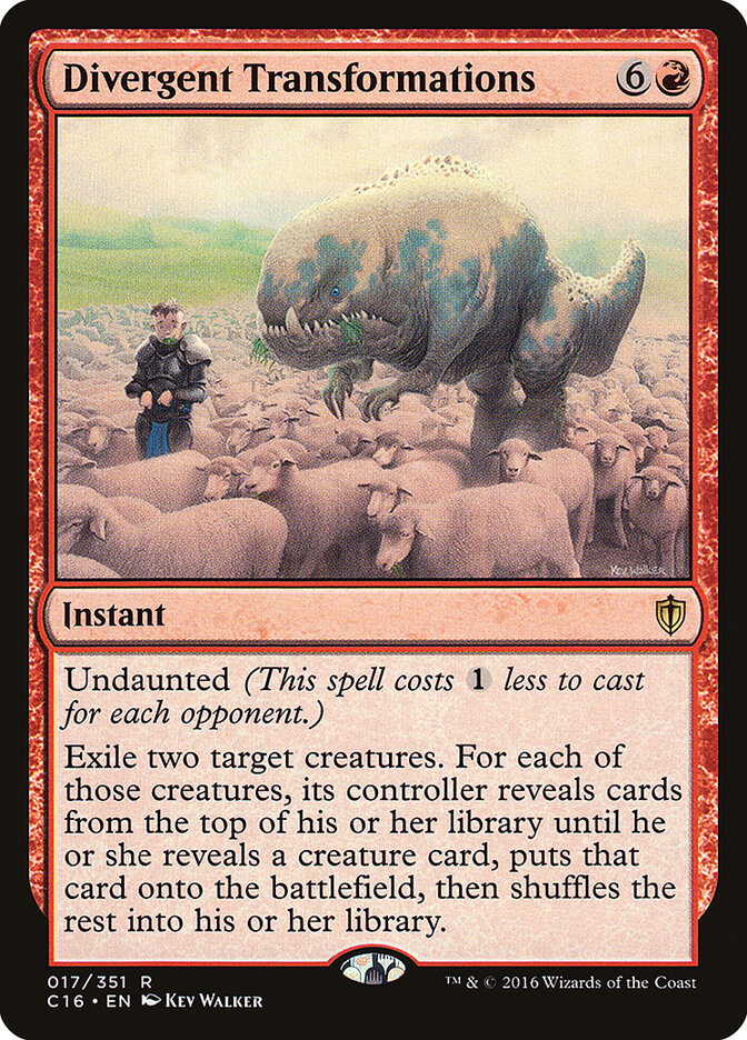Divergent Transformations (17) - Commander 2016 (C16)