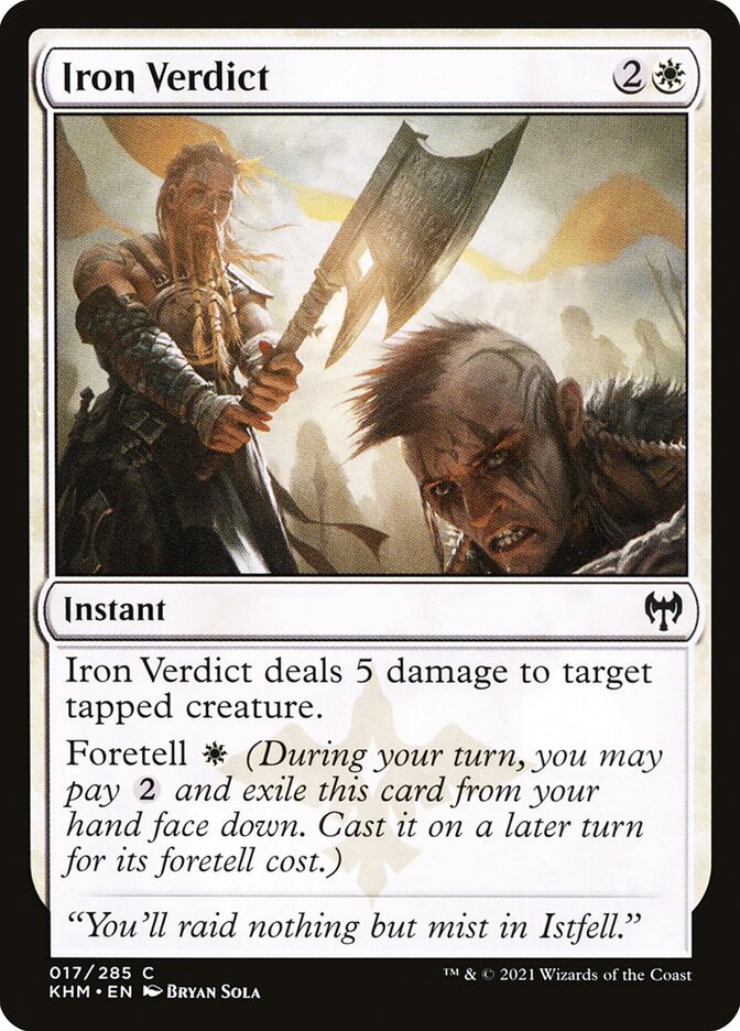 Iron Verdict (17) - Kaldheim (KHM)