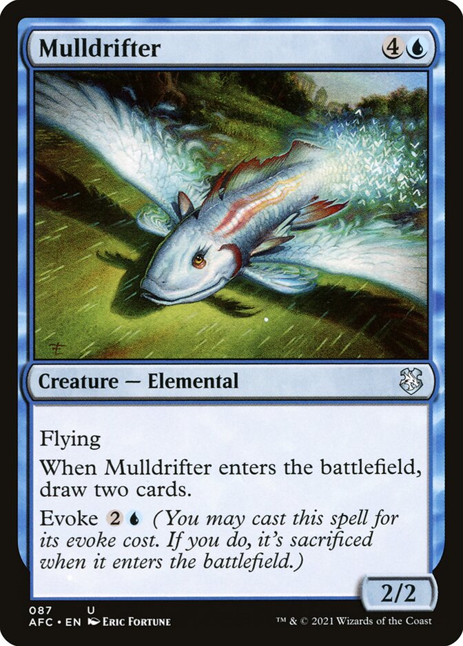 Mulldrifter (87) - Forgotten Realms Commander (AFC)