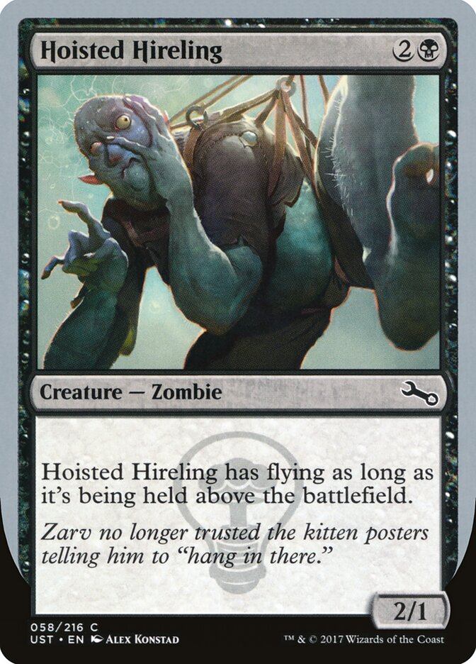 Hoisted Hireling (58) - Unstable (UST)