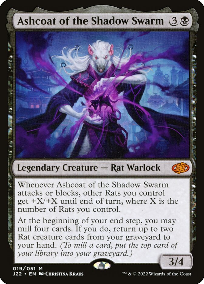Ashcoat of the Shadow Swarm (19) - Jumpstart 2022 (J22)