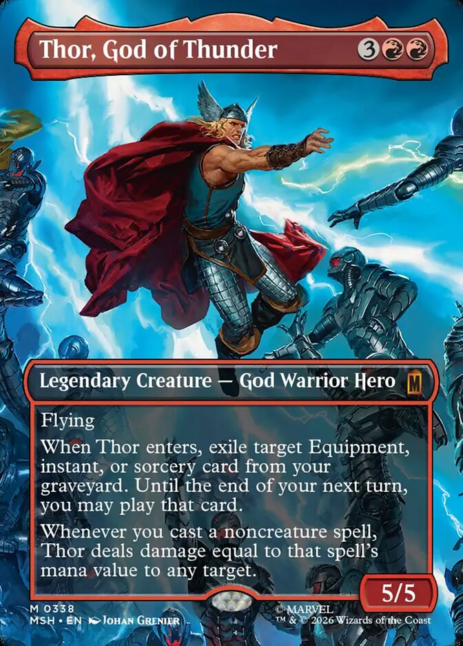 Thor, God of Thunder (338) - Marvel Super Heroes (MSH)
