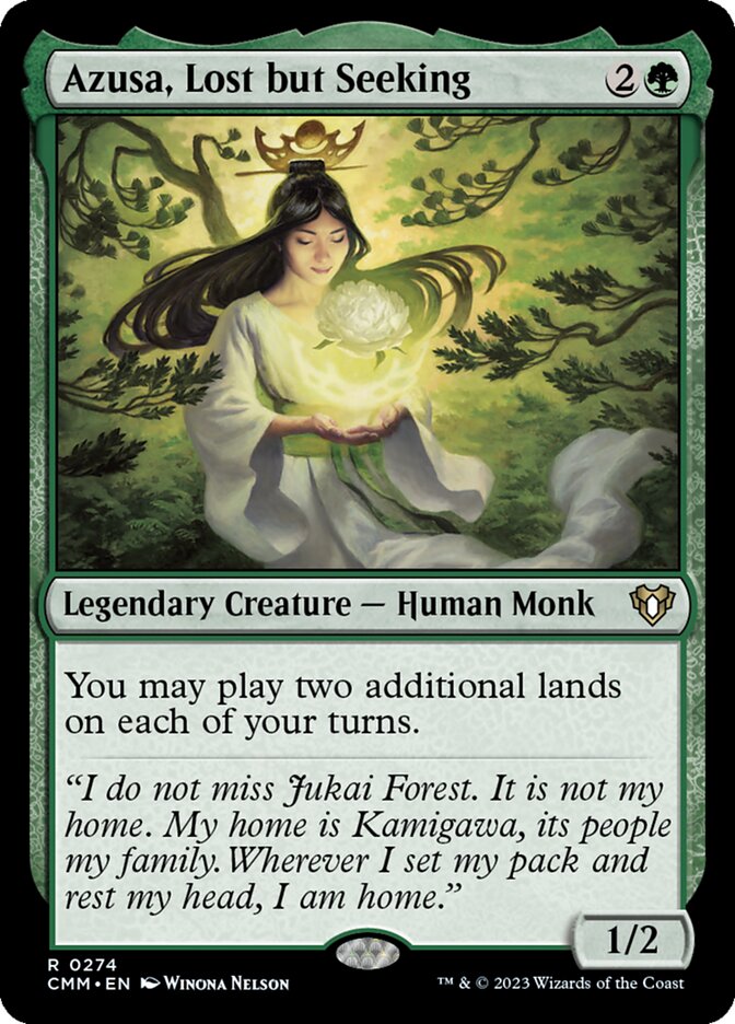 Azusa, Lost but Seeking (274) - Commander Masters (CMM)