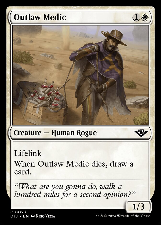 Outlaw Medic (23) - Outlaws of Thunder Junction (OTJ)