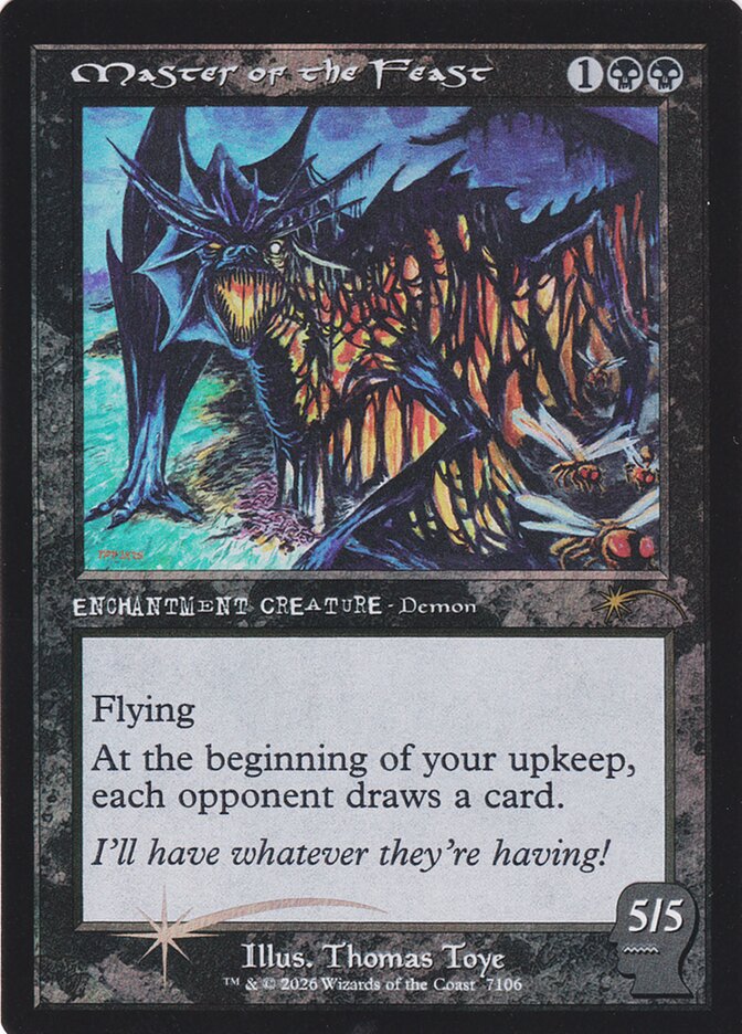 Master of the Feast (7106) - Secret Lair Drop (SLD)