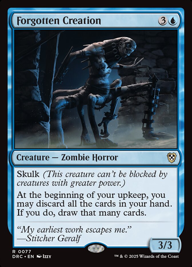 Forgotten Creation - Aetherdrift Commander (DRC)