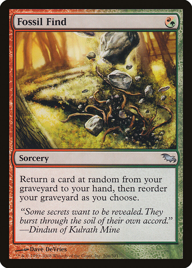 Fossil Find (206) - Shadowmoor (SHM)