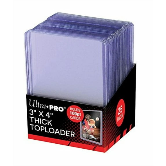 Ultra Pro Toploader Pack - 100pt. (25ct.)