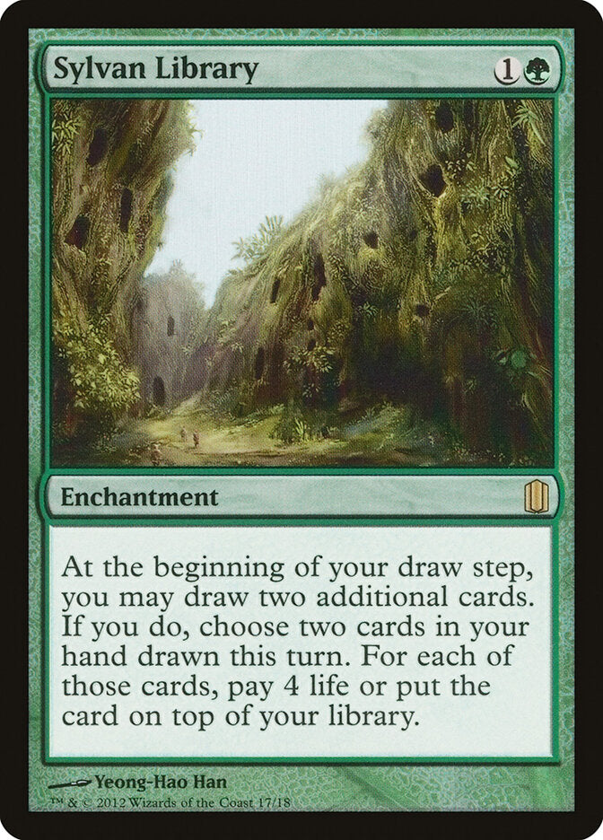 Sylvan Library (17) - Commander's Arsenal (CM1)