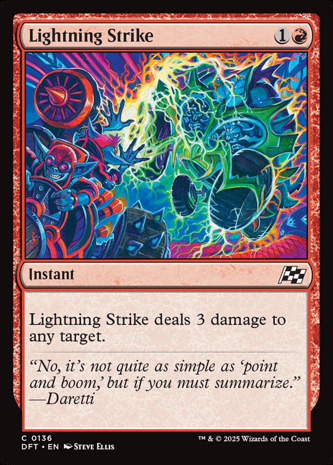 Lightning Strike (136) - Aetherdrift (DFT)