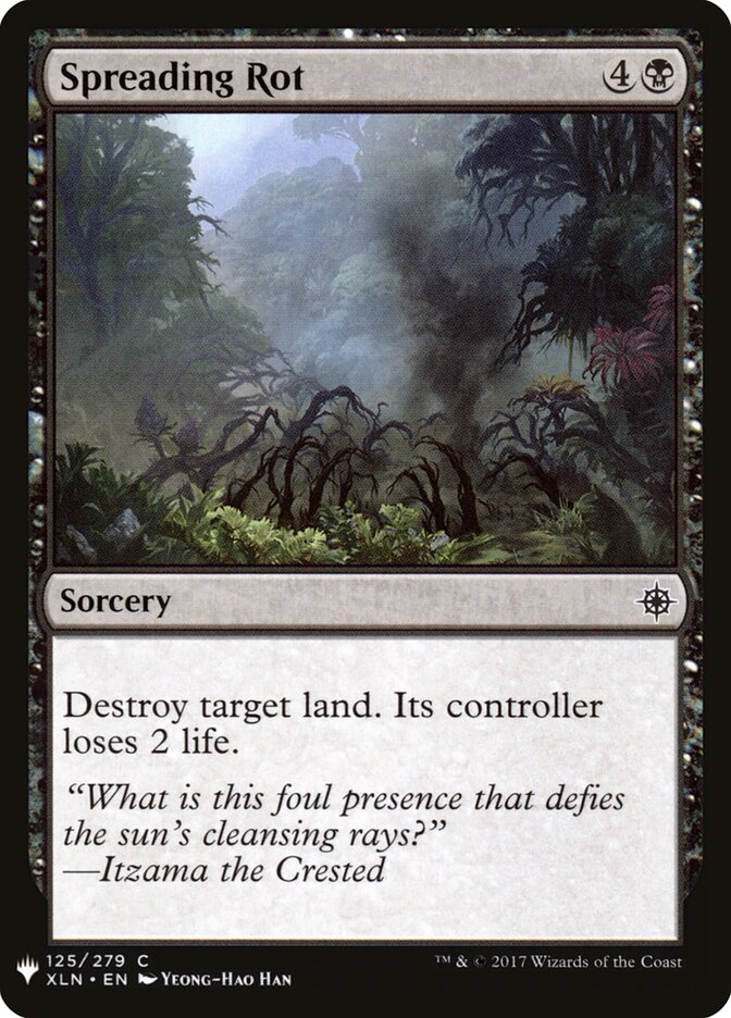 Spreading Rot (XLN-125) - The List (PLST)