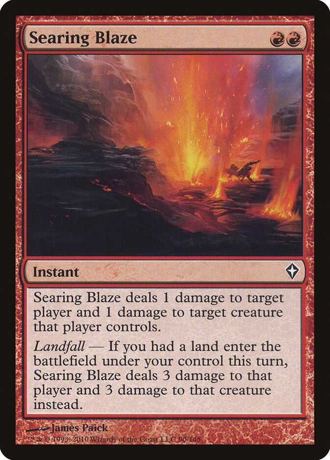 Searing Blaze (90) - Worldwake (WWK)