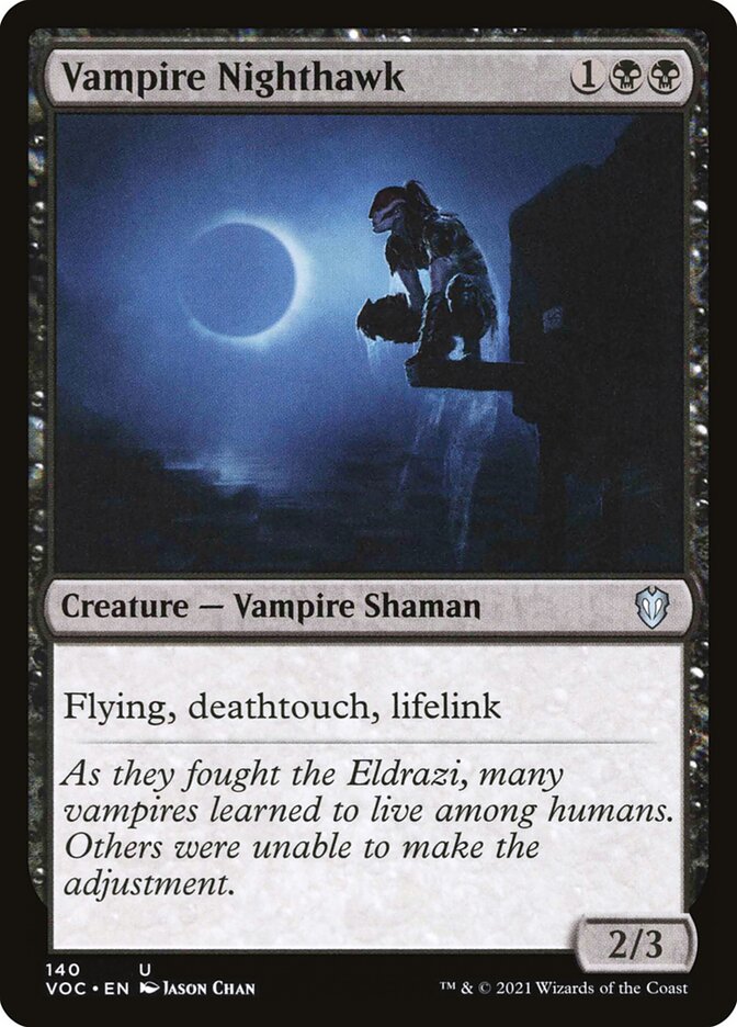 Vampire Nighthawk (140) - Crimson Vow Commander (VOC)